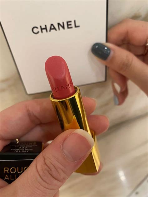 chanel lipstick camelia rose|chanel camelia lipstick.